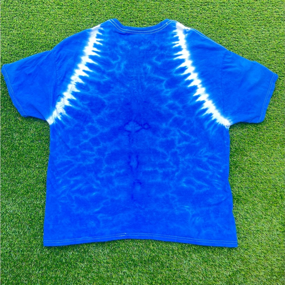 University of Kentucky Wildcats Tie-Dye T-Shirt Blue NCAA Graphic Tee Size XL💎 - Picture 2 of 4